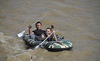 Mengen Deresi'nde rafting heyecanı