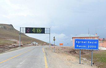 Eğribel Tüneli'nde ışığa 50 metre