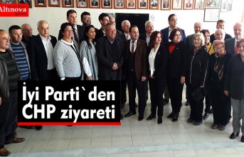 İYİ PARTİDEN CUMHURİYET HALK PARTİSİNE İADE-İ ZİYARET