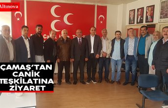 Çamaş’tan Canik Teşkilatına Ziyaret