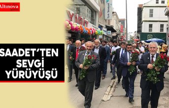 SAADET’TEN SEVGİ YÜRÜYÜŞÜ