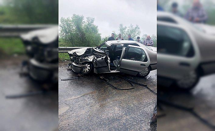 Zonguldak'ta trafik kazası: 5 yaralı