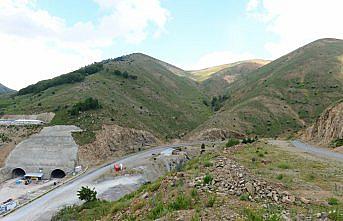 Eğribel Tüneli'nde çıkışa 140 metre kaldı