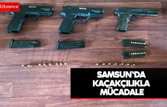 Samsun'da kaçakçılıkla mücadale