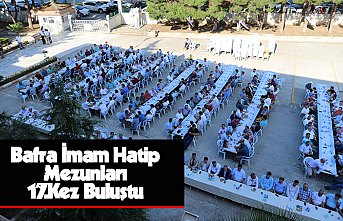 Bafra İmam Hatip Mezunları 17.Kez Buluştu