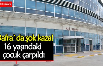 Bafra`da elektrik çarpması: 1 yaralı