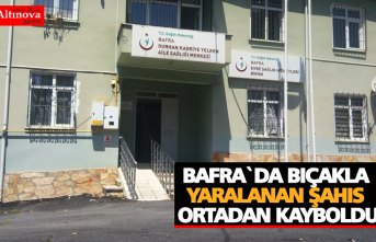 Bafra`da yaralı şahıs ortadan kayboldu