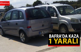 BAFRA'DA KAZA: 1 YARALI