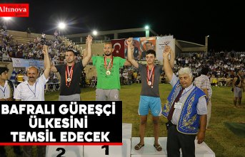 Bafralı güreşçi ülkemizi temsil edecek