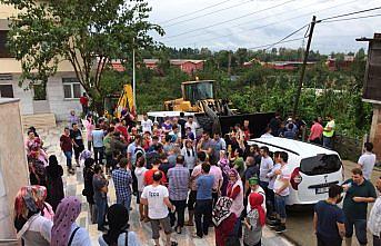 Ordu'da mahsur kalan 165 işçi kurtarıldı