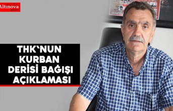 THK'nun kurban derisi bağışı açıklaması