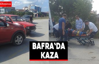 Bafra`da kaza