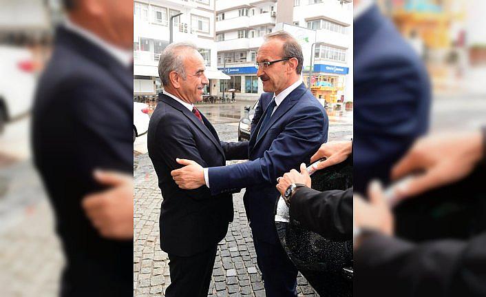 Ordu Büyükşehir Belediye Başkanı Tekintaş'a ziyaretler