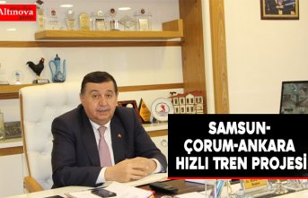 Samsun-Çorum-Ankara Hızlı Tren Projesi