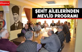 Şehit Aileleri Derneğinden mevlid