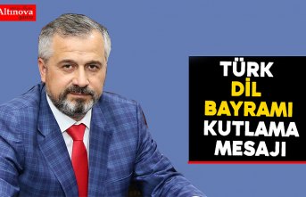 TÜRK DİL BAYRAMI KUTLAMA MESAJI​​​​​​​