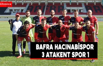 Bafra Hacınabispor 3 Atakent spor 1