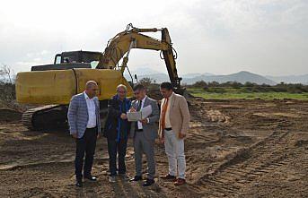 Bafra Medikal OSB'nin altyapı inşaatı başladı