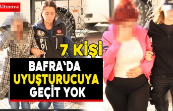 Bafra`da uyuşturucuya geçit yok