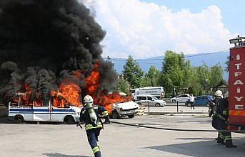 Bolu'da itfaiye ekipleri 2 bin 138 olaya müdahale etti