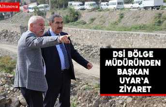 DSİ Bölge Müdüründen Başkan Uyar'a Ziyaret