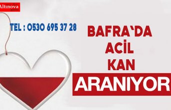 Acil Kan Aranıyor