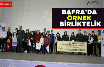 Bafra`da örnek birliktelik