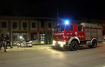 Düzce Üniversitesi'nde yangın