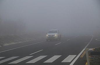 Kastamonu'da ulaşıma sis engeli