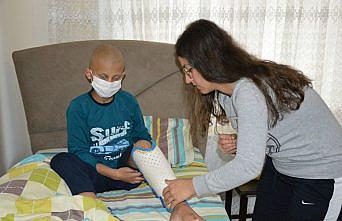 Kemik kanseri Osman Can Topal'ın umudu oldular