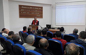 Türk Kızılayı Bafra Şubesi'nden hükümlülere seminer