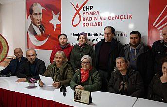 CHP Yomra İlçe Başkanlığında oturma eylemi başlatıldı