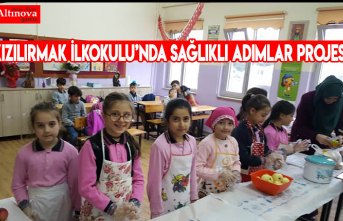 KIZILIRMAK İLKOKULU’NDA SAĞLIKLI ADIMLAR PROJESİ