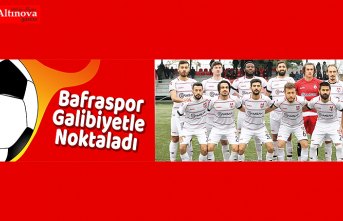 Bafraspor galibiyetle noktaladı