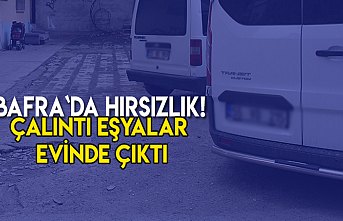 Bafra`da hırsızlık