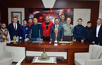 Ereğli Belediyespor Paravoley Takımı'na altın ödülü