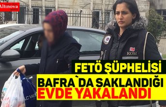 Bafra'da firari FETÖ/PDY şüphelisi yakalandı