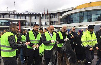 Düzce'de temizlik çalışmaları