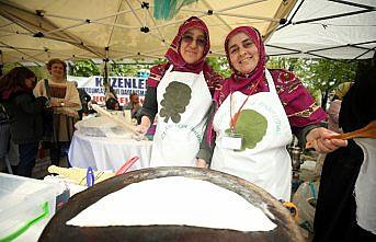 Düzce'nin otları festivalde tanıtıldı