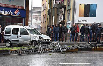 Trabzon'da trafik kazası