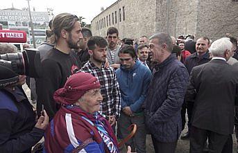 Trabzonspor'un kurucularından Sabit Sabır, son yolculuğuna uğurlandı