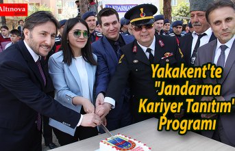 Yakakent'te "Jandarma Kariyer Tanıtım" Programı