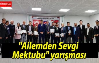 "Ailemden Sevgi Mektubu" yarışması