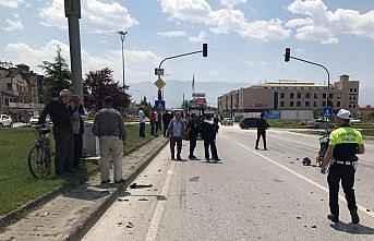 Düzce'de traktör ile motosiklet çarpıştı: 1 ölü