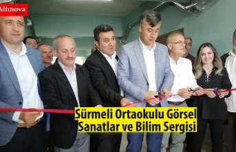 Sürmeli Ortaokulu Görsel Sanatlar ve Bilim Sergisi