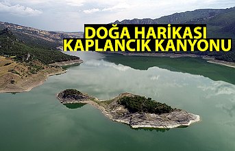 Doğa harikası Kaplancık Kanyonu ziyaretçilerini bekliyor