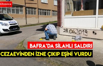 CEZAEVİNDEN İZNE ÇIKIP EŞİNİ VURDU