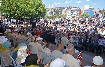 Ereğli'den ilk hacı kafilesi uğurlandı