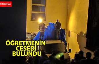 Öğretmenin cesedi bulundu