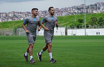 Trabzonspor'da 7 futbolcuya özel antrenman